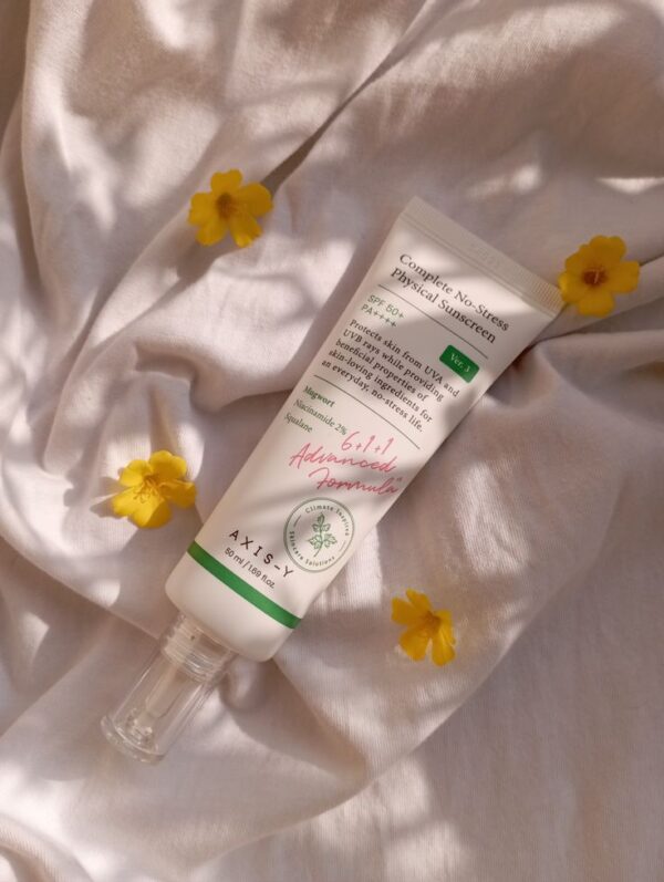 AXIS-Y - Complete No-Stress Physical Sunscreen 50ml (Made in Korea) - Image 7