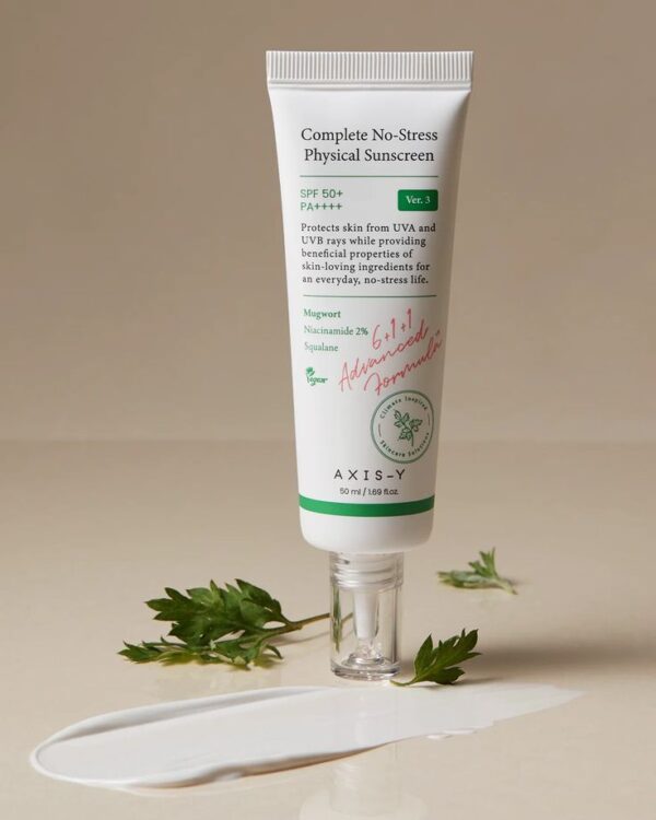 AXIS-Y - Complete No-Stress Physical Sunscreen 50ml (Made in Korea) - Image 6