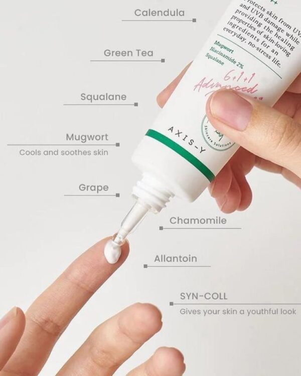AXIS-Y - Complete No-Stress Physical Sunscreen 50ml (Made in Korea) - Image 4