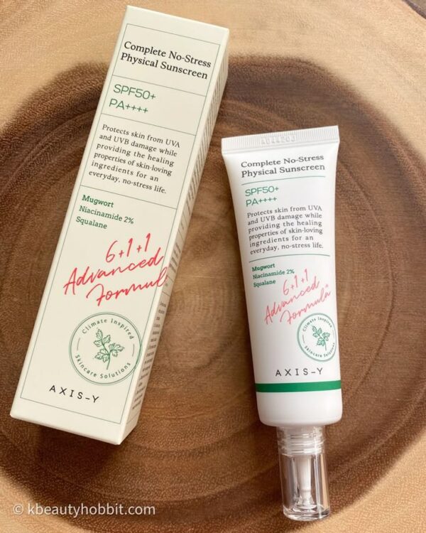 AXIS-Y - Complete No-Stress Physical Sunscreen 50ml (Made in Korea) - Image 2