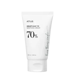 Anua Heartleaf 70% Soothing Cream 100ml (Made in Korea)