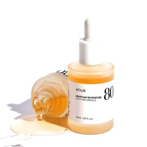 Anua - Heartleaf 80% Soothing Ampoule 30ml (Made in Korea )