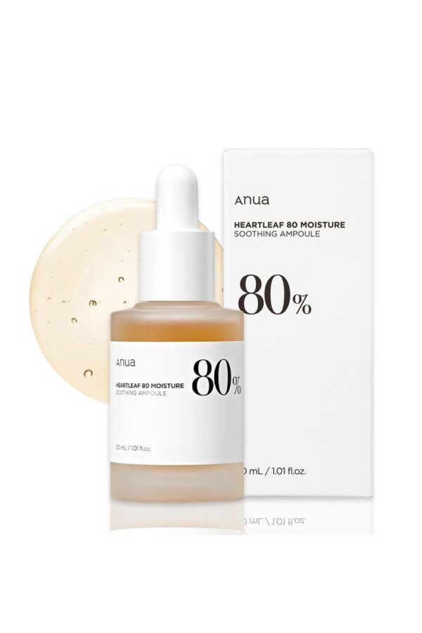 Anua - Heartleaf 80% Soothing Ampoule 30ml (Made in Korea ) - Image 4