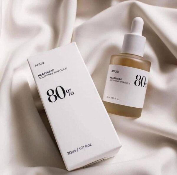 Anua - Heartleaf 80% Soothing Ampoule 30ml (Made in Korea ) - Image 5