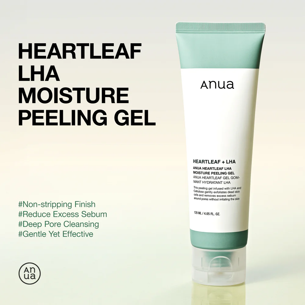 Anua - Heartleaf LHA Moisture Peeling Gel 120ml (Made in Korea) - Image 2
