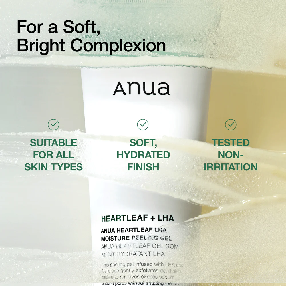 Anua - Heartleaf LHA Moisture Peeling Gel 120ml (Made in Korea) - Image 5