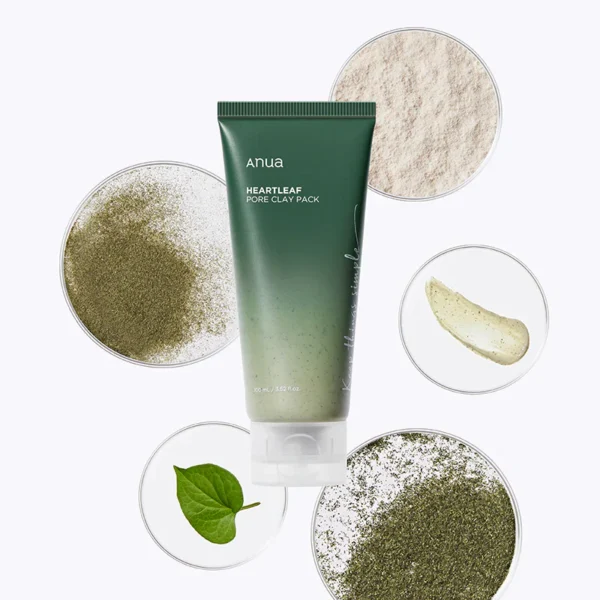 Anua - Heartleaf Pore Clay Mask 100ml (Made in Korea) - Image 8
