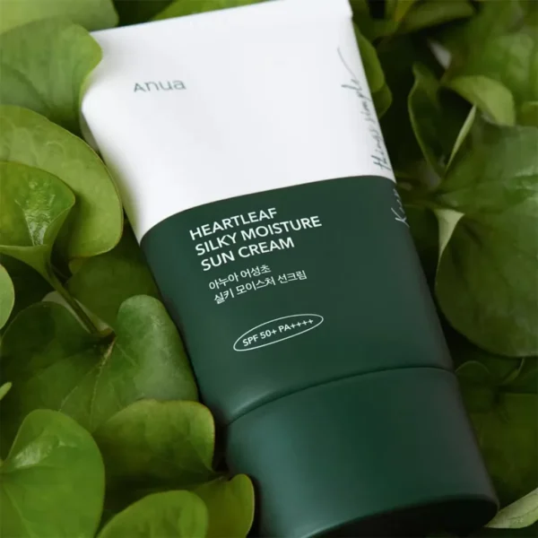 Anua Heartleaf Silky Moisture Mild Sunscreen 50ml (Made in Korea) - Image 3