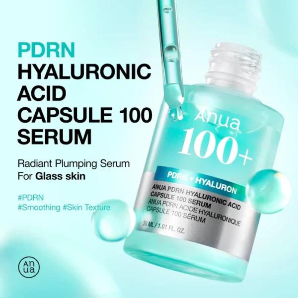 Anua - PDRN Hyaluronic Capsule 100+ Serum 30ml (Made in Korea ) - Image 2