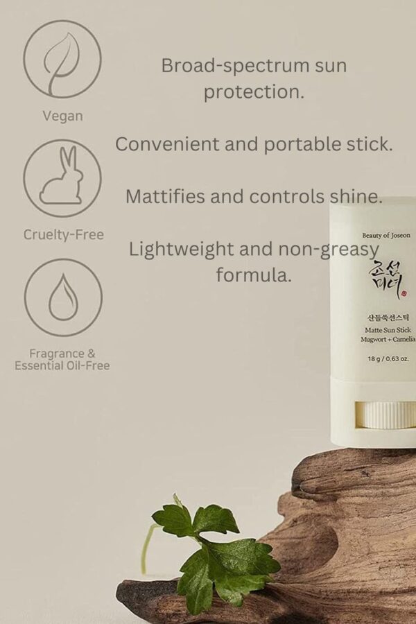 Beauty Of Joseon Matte Sun Stick Spf50+ 18g  (Made in Korea ) - Image 2