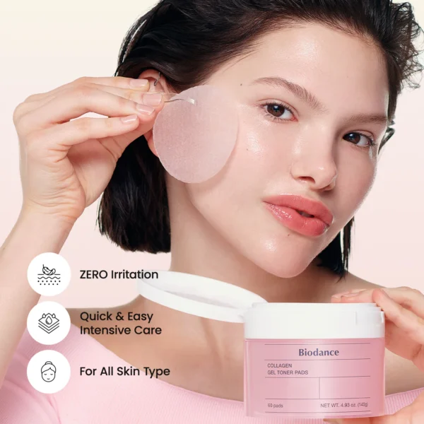 Biodance - Collagen Gel Toner Pad 60 (Made in Korea ) - Image 6
