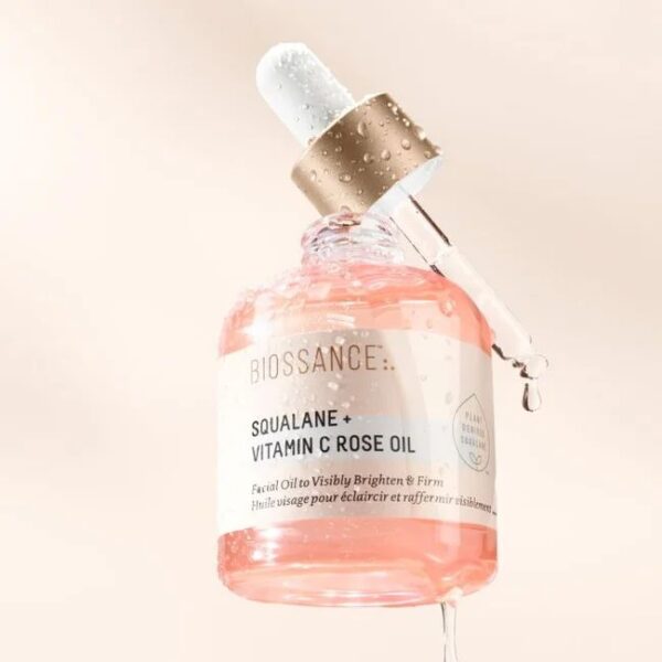 Biossance Squalane + Vitamin C Rose Oil 30ml (Made in USA) - Image 3