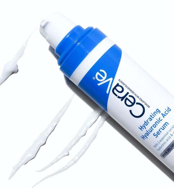 CeraVe Hydrating Hyaluronic Acid Face Serum 30 ml (Made in USA) - Image 4