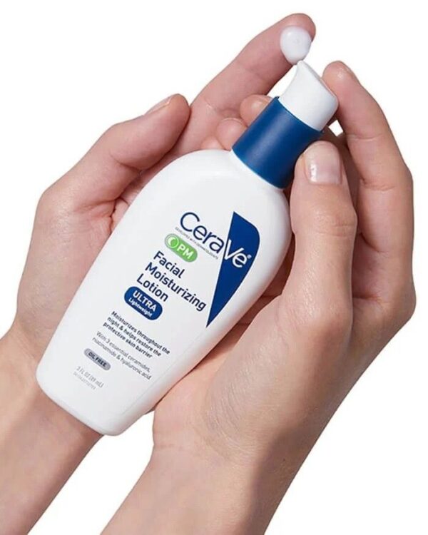 Cerave Pm Facial Moisturizing Lotion 89ml  (Made in USA) - Image 4