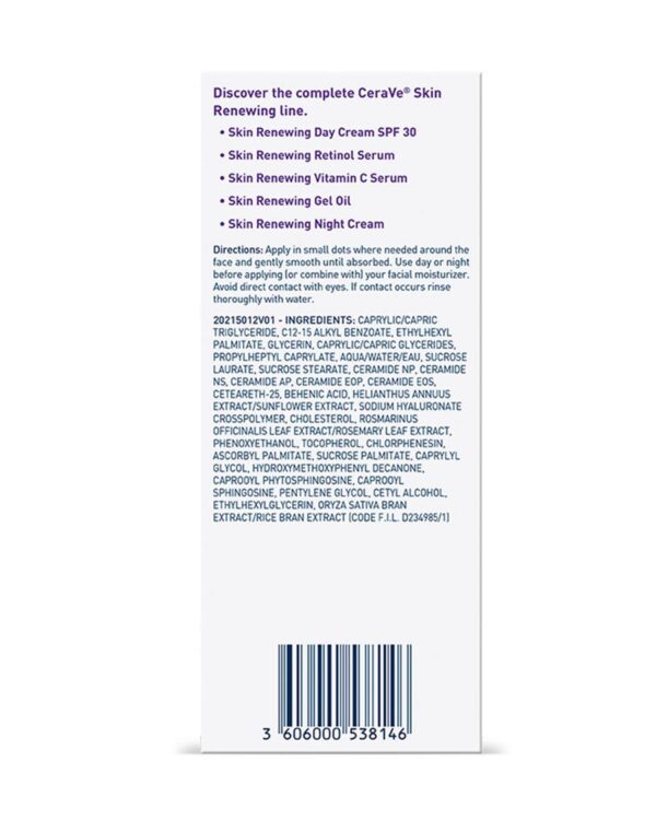 Cerave Skin Renewing Gel Oil 29 Ml (Made in USA ) - Image 5