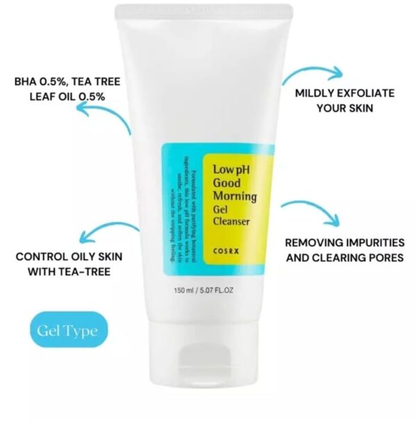 Cosrx Low Ph Good Morning Gel Cleanser (Made in Korea) - Image 3