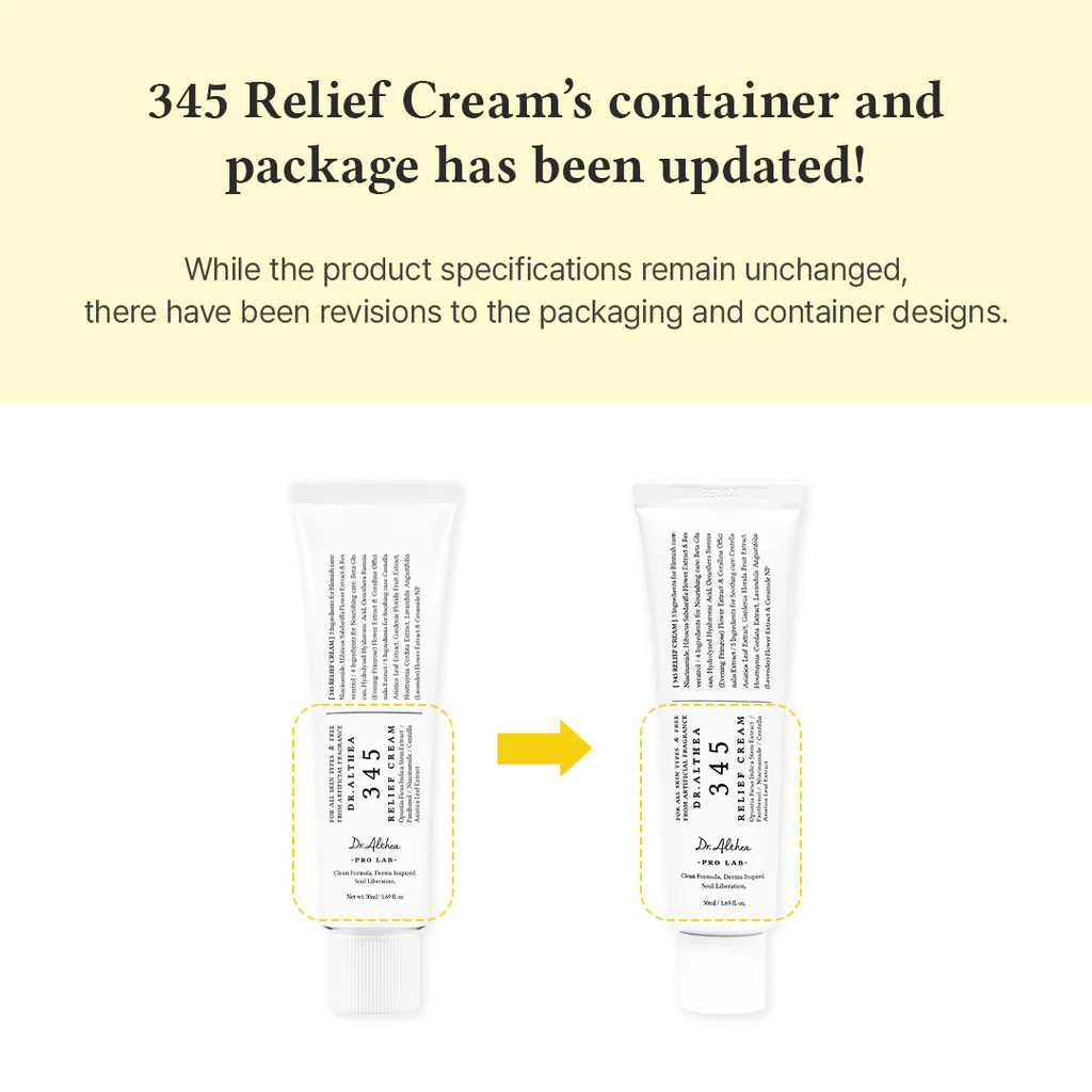 Dr Althea - 345 relief Cream - 50ml (Made in Korea) - Image 10