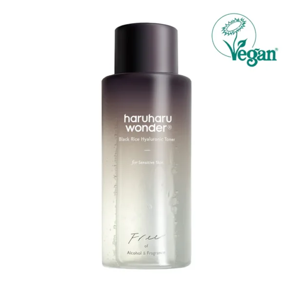Haruharu - Wonder Black Rice Hyaluronic Toner For Sensitive Skin | Fragrance Free 150ml  (Made in Korea)