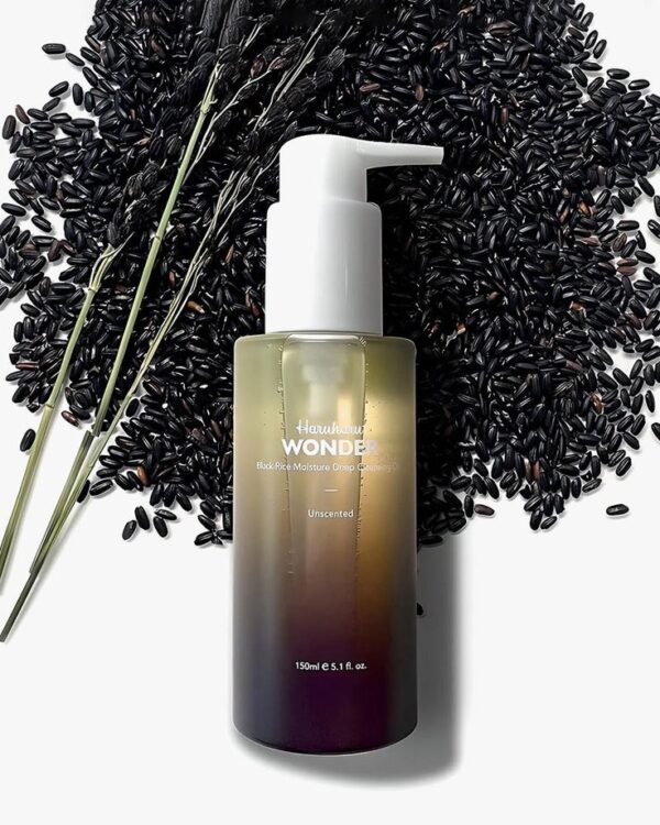 Haruharu - Black Rice Moisture Deep Cleansing Oil 150ml  (made in Korea) - Image 3