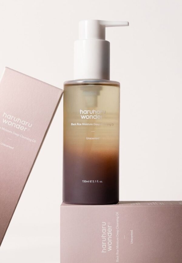 Haruharu - Black Rice Moisture Deep Cleansing Oil 150ml  (made in Korea) - Image 2