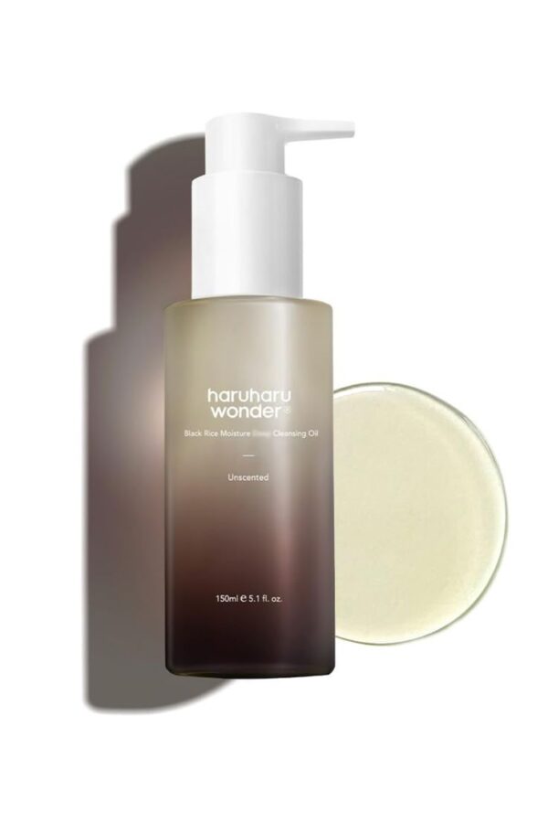 Haruharu - Black Rice Moisture Deep Cleansing Oil 150ml  (made in Korea)