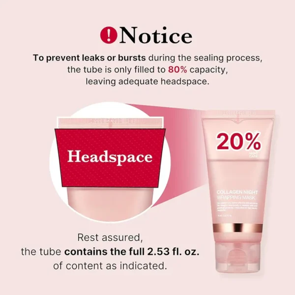 Medicube - Collagen Night Wrapping Mask - 75ml (Made in Korea) - Image 10
