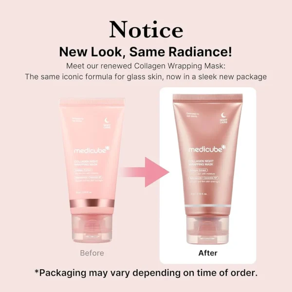 Medicube - Collagen Night Wrapping Mask - 75ml (Made in Korea) - Image 2