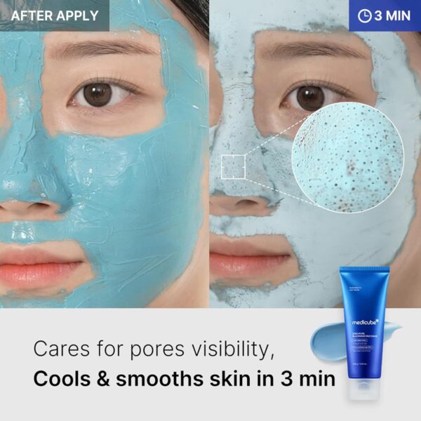 Medicube - Zero Pore Blackhead Mud Mask 100g (Made in Korea) - Image 4