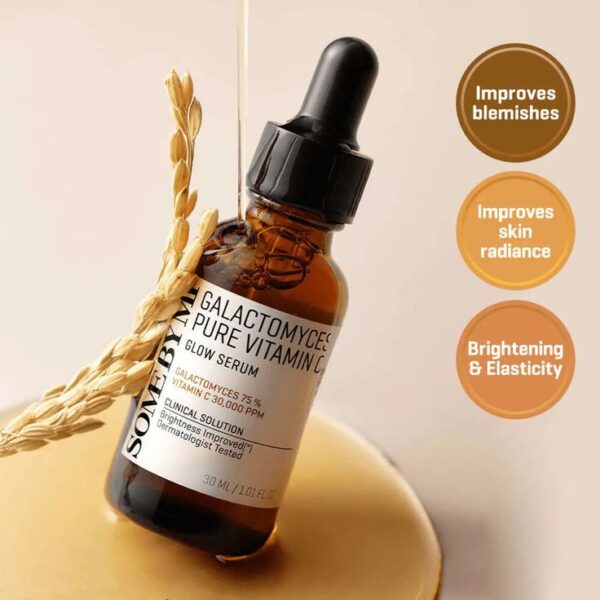 Some By Mi - Galactomyces Pure Vitamin C Glow Serum 30ml (Made in Korea) - Image 2