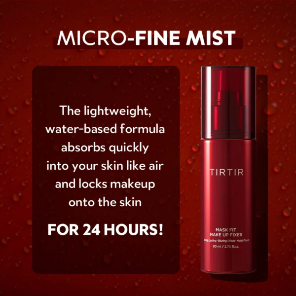 TIRTIR - Mask Fit Make Up Fixer - 80ml (Made in Korea) - Image 3