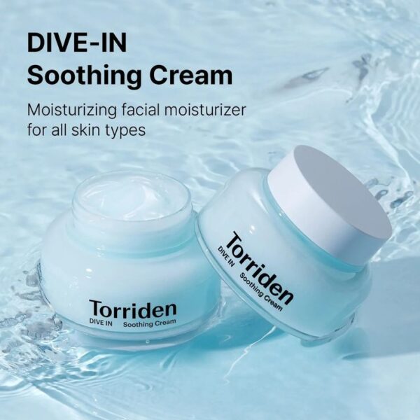 TORRIDEN - DIVE IN Soothing Cream 100ml (Made in Korea) - Image 2