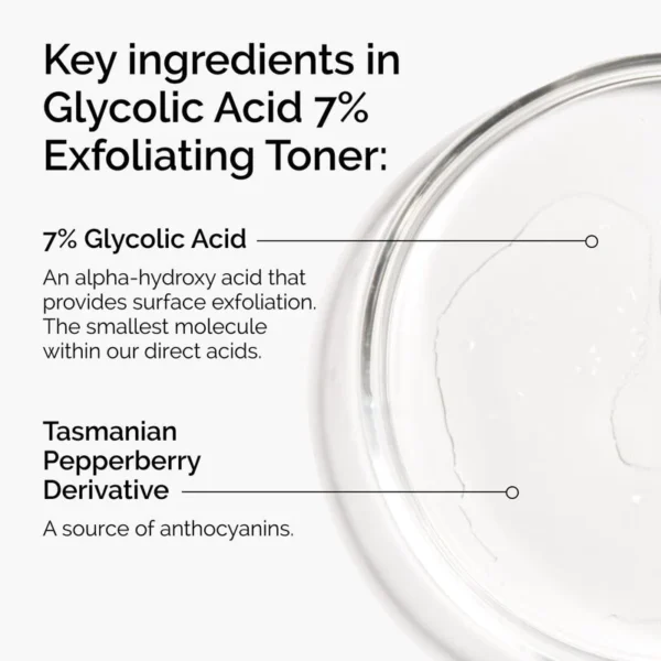The Ordinary Glycolic Acid 7% Toning Solution - 240ml (Made in Canada ) - Image 3