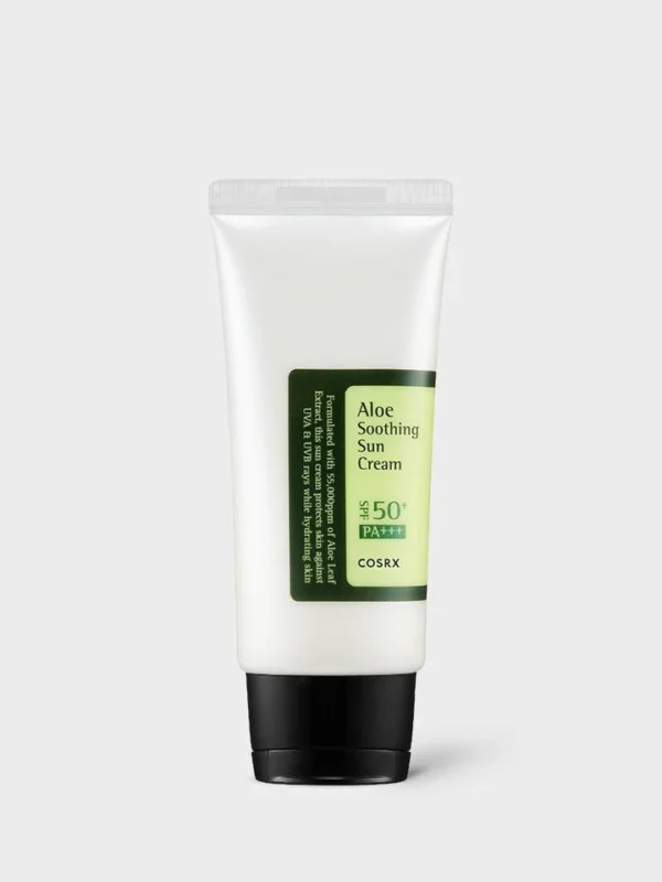 COSRX - Aloe Soothing Sun Cream SPF 50+ PA+++ 50ml (Made in Korea)
