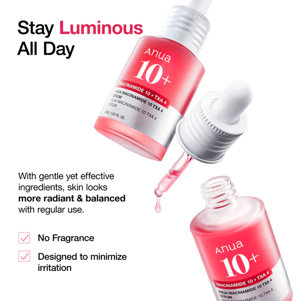Anua - Niacinamide 10% + TXA 4% Serum 30ml (Made in Korea) - Image 3