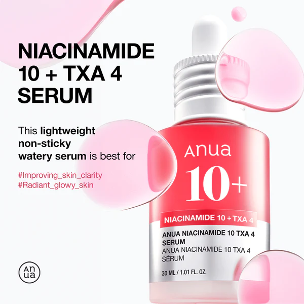 Anua - Niacinamide 10% + TXA 4% Serum 30ml (Made in Korea) - Image 2