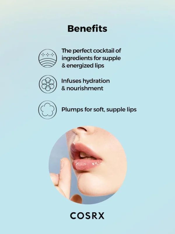Cosrx Lip Plump - Refresh AHA BHA Vitamin C Lip Plumper (Made in Korea) - Image 3