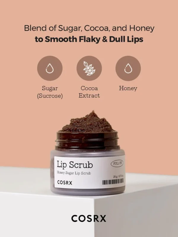Cosrx Lip Scrub - Full Fit Honey Sugar Lip Scrub ( Made in Korea) - Image 2