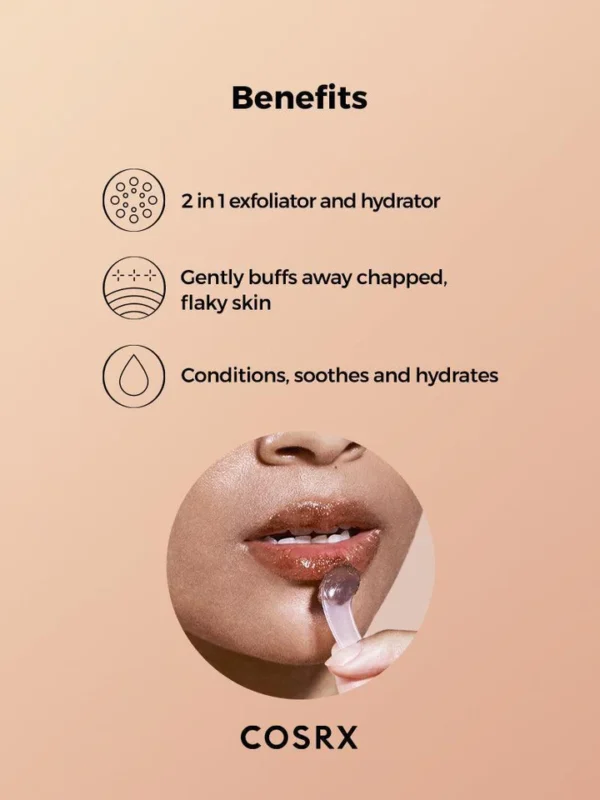 Cosrx Lip Scrub - Full Fit Honey Sugar Lip Scrub ( Made in Korea) - Image 3