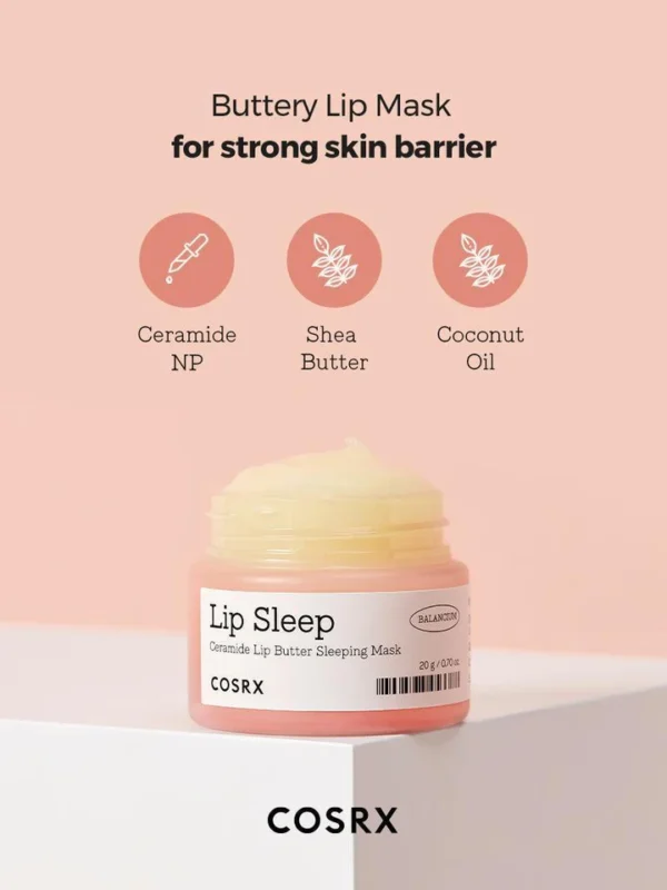 Cosrx Lip Sleep - Balancium Ceramide Lip Butter Sleeping Mask (Made in Korea) - Image 6