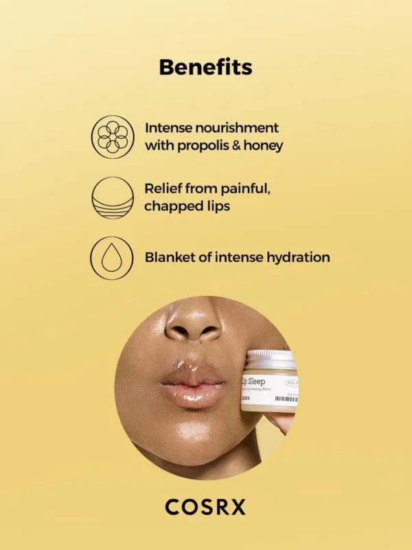 Cosrx Lip Sleep - Full Fit Propolis Lip Sleeping Mask - Image 3