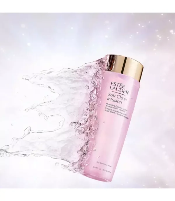 Estée Lauder Soft Clean Infusion Hydrating Essence Lotion 400 ml  (Made in japan) - Image 2