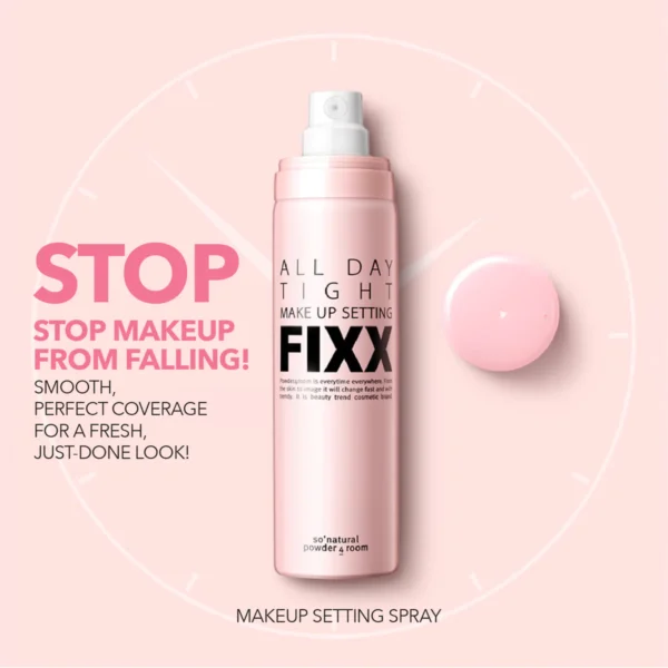 So Natural All Day Tight Makeup Setting Fix 75 ml (Made in Korea) - Image 2