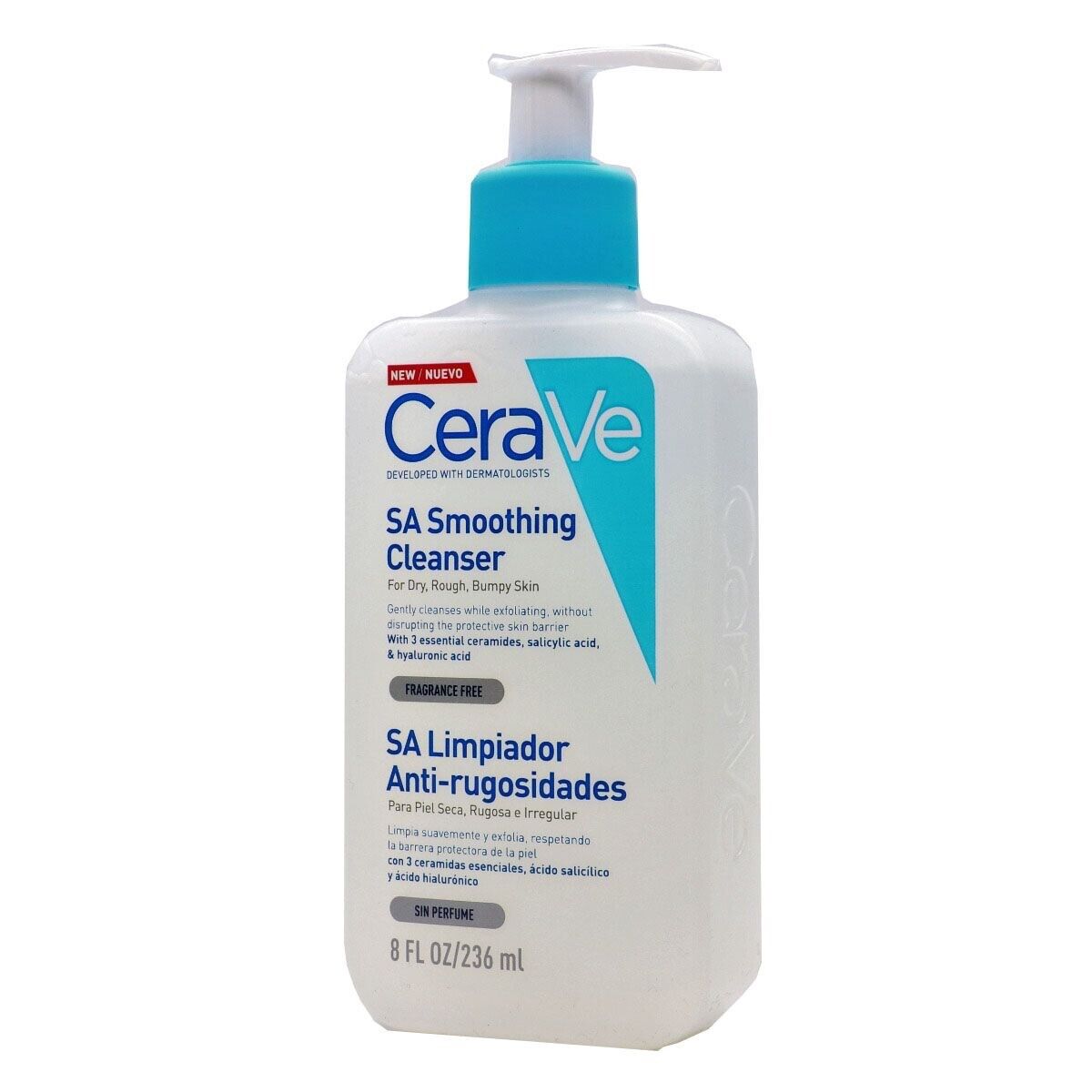 CeraVe SA smoothing cleanser 236ml (Made in France )
