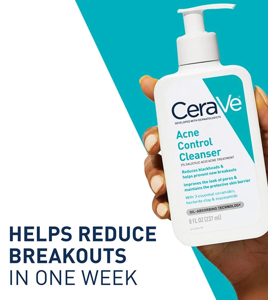 Cerave - Acne Control Cleanser - 237ml (Made in USA ) - Image 6
